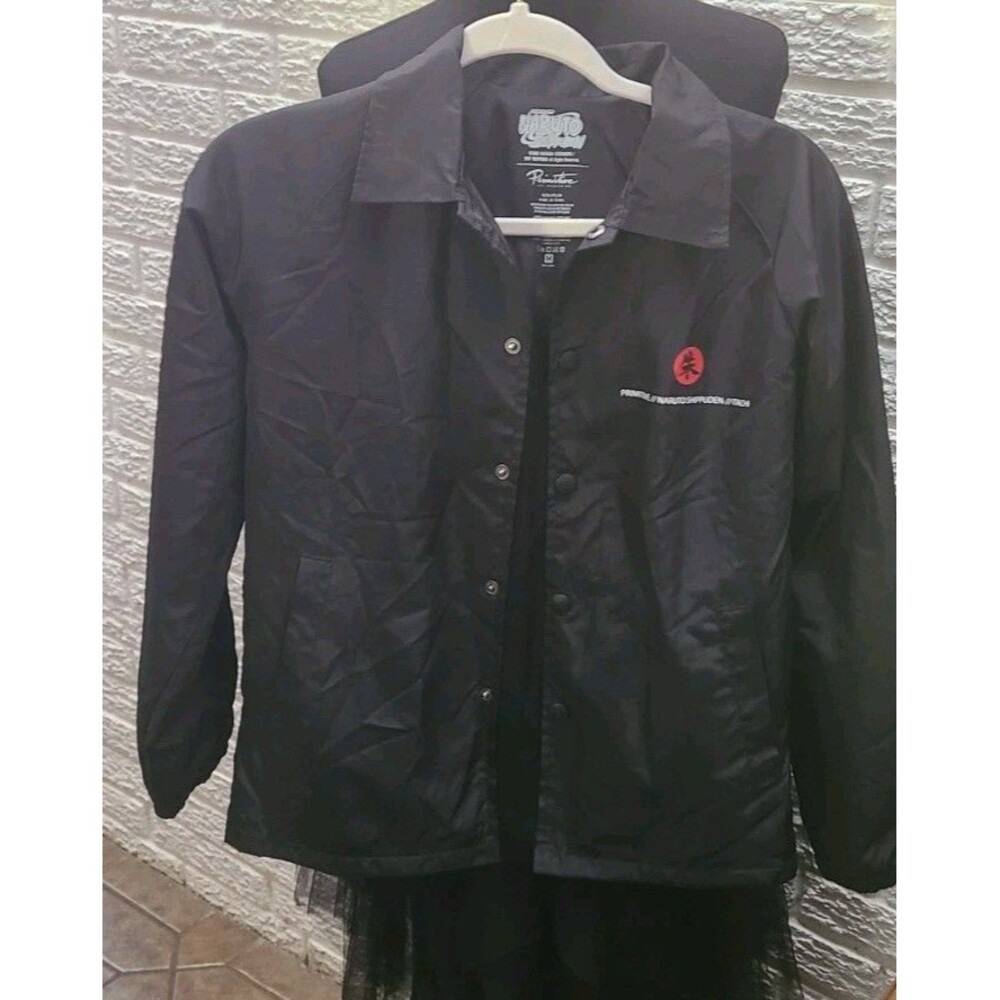 Primitive x Naruto Shippuden Itachi MEDIUM Black  Jacket Pre-Owned
